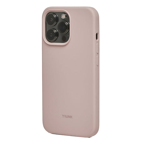 iPhone 13 Pro Trunk Silikone Bagside Cover - Rosa