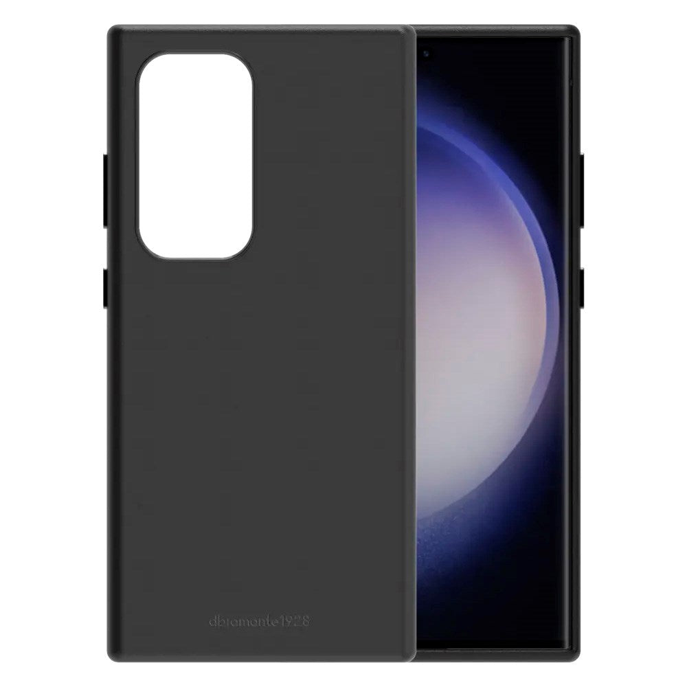 dbramante1928 - Samsung Galaxy S24 Ultra Roskilde Ægte Læder Mobil Cover - Black