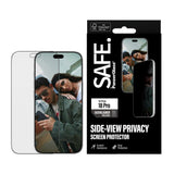 iPhone 18 Pro / 17 Pro - SAFE by PanzerGlass Ultra-Wide Fit m. EasyAligner - Skærmbeskyttelse - Privacy - Gennemsigtig