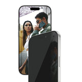 SAFE by PanzerGlass - iPhone 17 / 16 Pro - Ultra-Wide Fit Skærmbeskyttelse - Privacy Funktion - Gennemsigtig