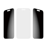 SAFE by PanzerGlass - iPhone 17 / 16 Pro - Ultra-Wide Fit Skærmbeskyttelse - Privacy Funktion - Gennemsigtig