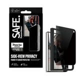 iPhone Duo - SAFE by PanzerGlass Ultra-Wide Fit m. EasyAligner - Skærmbeskyttelse - Privacy - Gennemsigtig