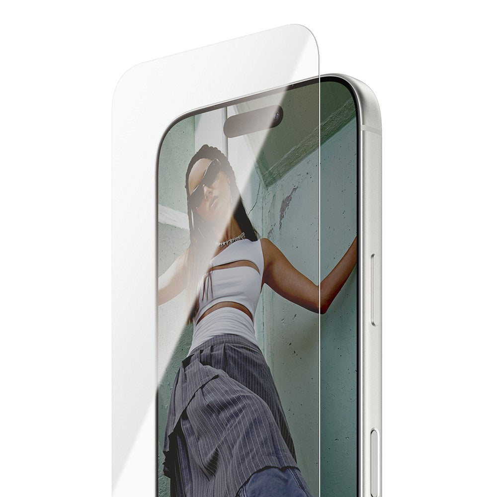 SAFE by PanzerGlass - iPhone 17 Pro - Ultra-Wide Fit Skærmbeskyttelse - Gennemsigtig