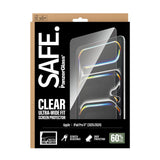 iPad Pro 11" (2025 / 2024) - SAFE by PanzerGlass Ultra-Wide Fit Skærmbeskyttelse - inkl. Installationsramme - Gennemsigtig
