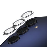 PanzerGlass™ SAFE Linsebeskyttelse til Samsung Galaxy A16 – Maksimal Kamerasikring - Sølv/Gennemsigtig