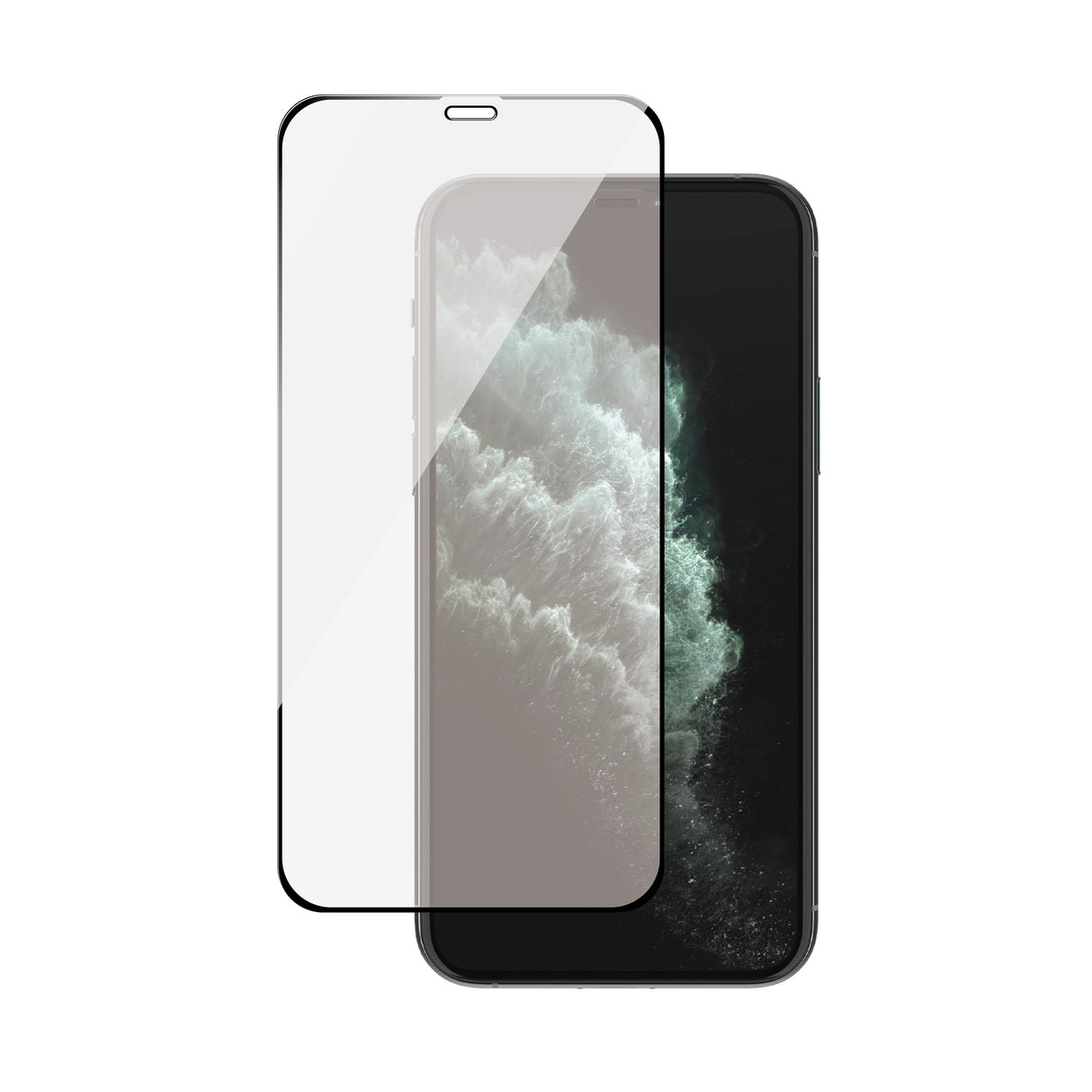 iPhone X/XS/11 Pro - SAFE by PanzerGlass Edge-to-Edge Fit Skærmbeskyttelse - Gennemsigtig/Sort Kant