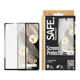 BULK - SAFE by PanzerGlass® 2-in-1 Pack Google Pixel 7A - Skærmbeskyttelse & TPU Cover - Gennemsigtig / Sort Kant