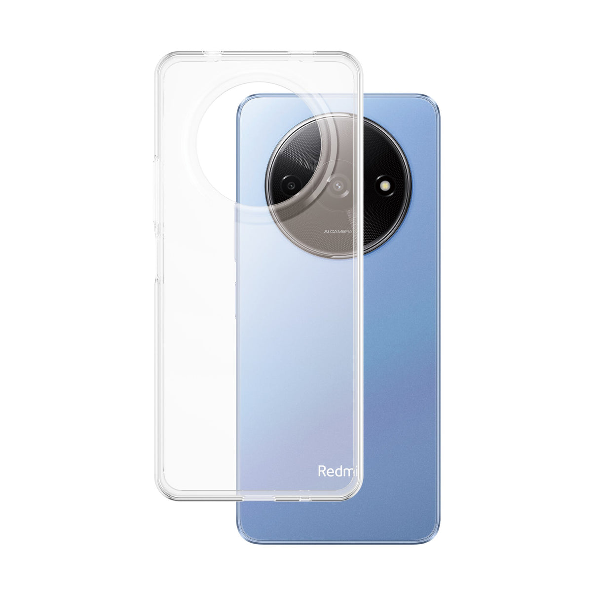 Xiaomi Redmi A3 - SAFE by PanzerGlass Fleksibel Plastik Cover - Gennemsigtig
