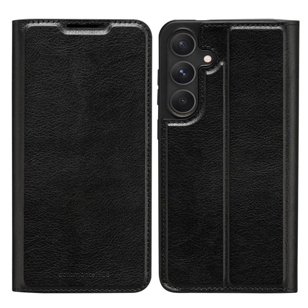 Samsung Galaxy S24 dbramante1928 Oslo Ultra-Slim Læder Flip Cover m. Pung - Sort