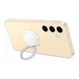 Original Samsung Galaxy S24+ (Plus) Clear Gadget Bagside Cover m. Kickstand & Strop (EF-XS926CTEGWW) - Gennemsigtig