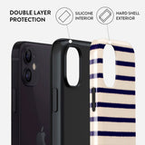 Burga iPhone 12 / 12 Pro Tough Fashion Cover - Old Money