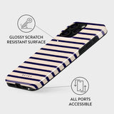 Burga iPhone 15 Pro Tough Fashion Cover - Old Money