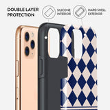 Burga iPhone 11 Pro Tough Fashion Cover - Check & Mate