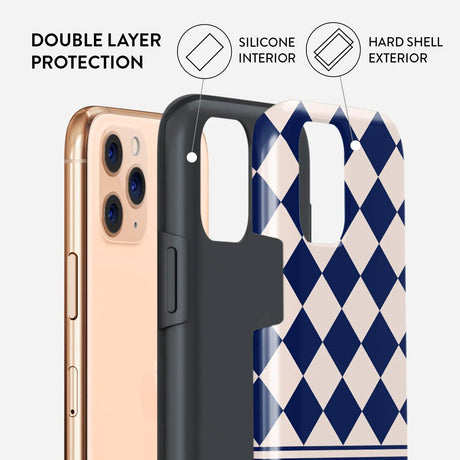 Burga iPhone 11 Pro Tough Fashion Cover - Check & Mate