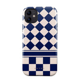 Burga iPhone 12 / 12 Pro Tough Fashion Cover - Check & Mate