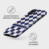 Burga iPhone 12 / 12 Pro Tough Fashion Cover - Check & Mate