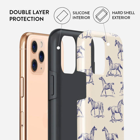 Burga iPhone 11 Pro Tough Fashion Cover - Derby Race