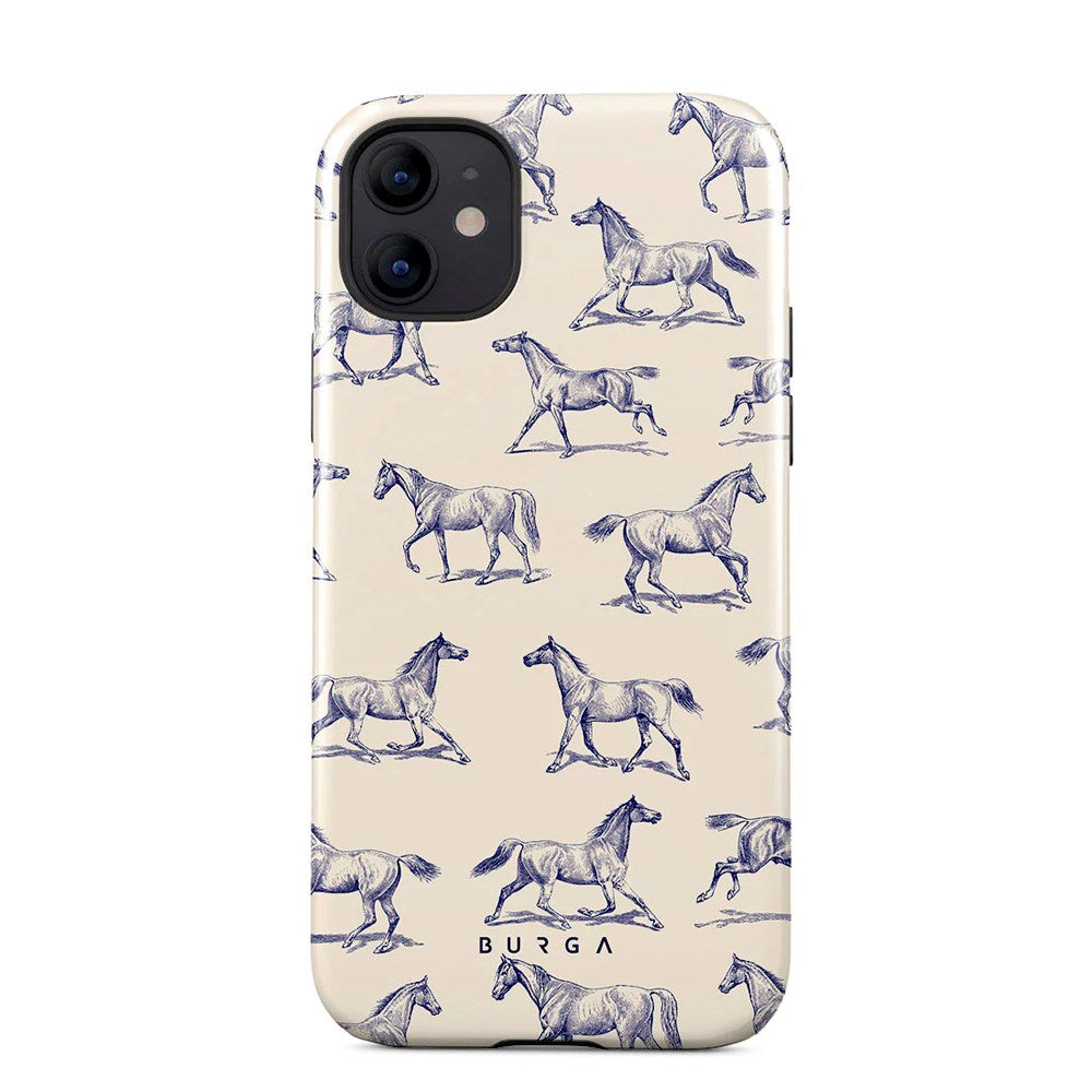 Burga iPhone 12 / 12 Pro Tough Fashion Cover - Derby Race