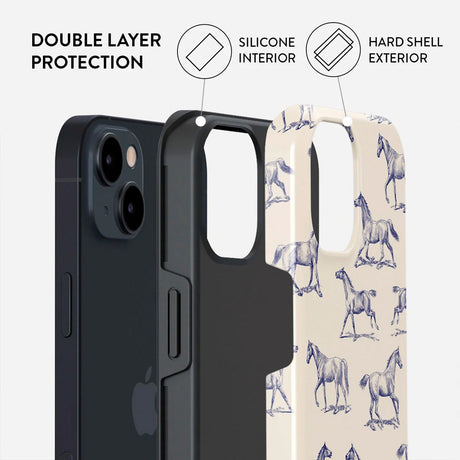 Burga iPhone 13 Tough Fashion Cover - Derby Race