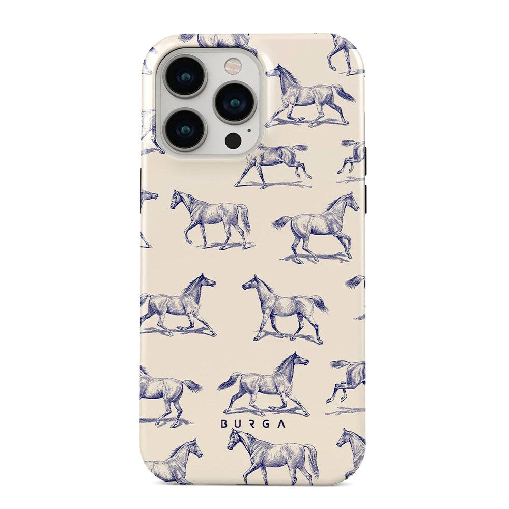 Burga iPhone 13 Pro Tough Fashion Cover - Derby Race