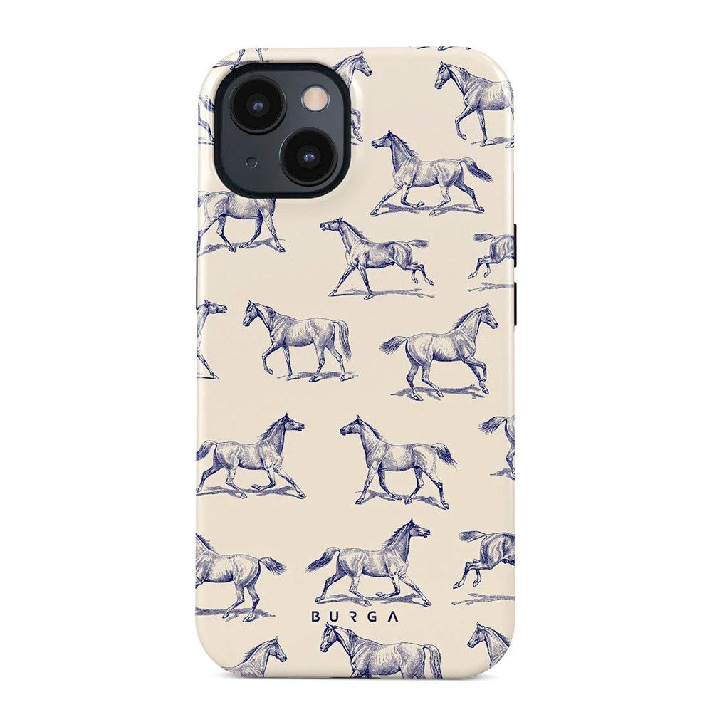 Burga iPhone 15 Tough Fashion Cover - Derby Race