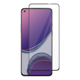 OnePlus 9 Deltaco Hærdet Skærmglas - Gennemsigtig / Sort Kant