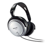 Philips Høretelefoner Over-Ear med 3.5/6.3mm Jackstik- Sort / Grå