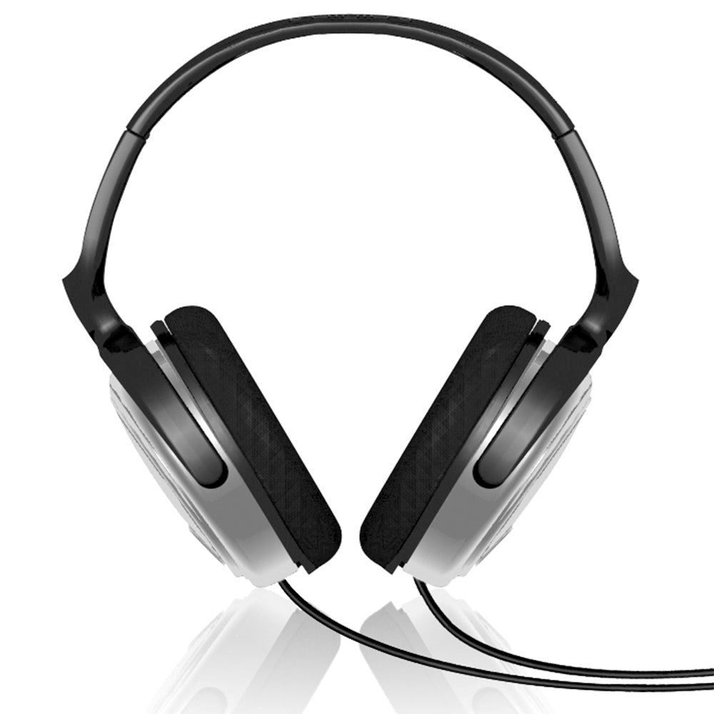 Philips Høretelefoner Over-Ear med 3.5/6.3mm Jackstik- Sort / Grå