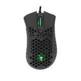 White Shark SHURIKEN 6D / 19000 DPI Gaming Mus - Sort