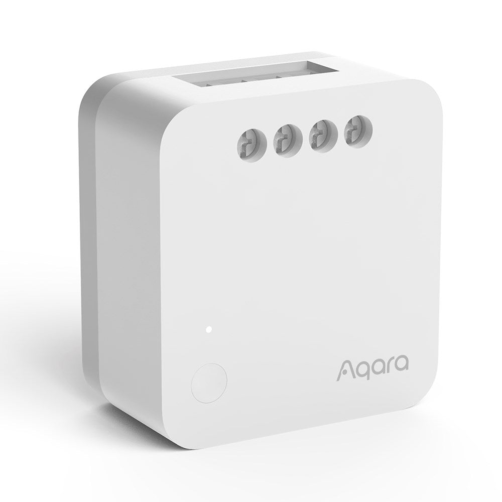 Aqara Single Switch Module T1 (No Neutral) Smart Relæ - Hvid