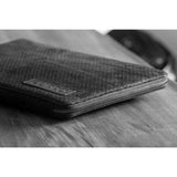 CURRO Real Leather Sleeve 14-15'' (35.5 x 25.5 cm) - Snake Skin Edition - Black