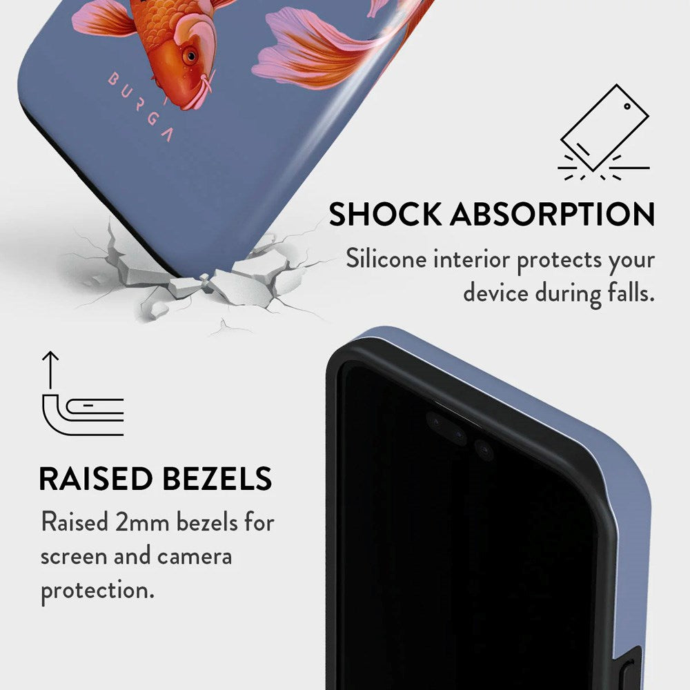 Burga iPhone 15 Pro Tough Fashion Cover - Zen