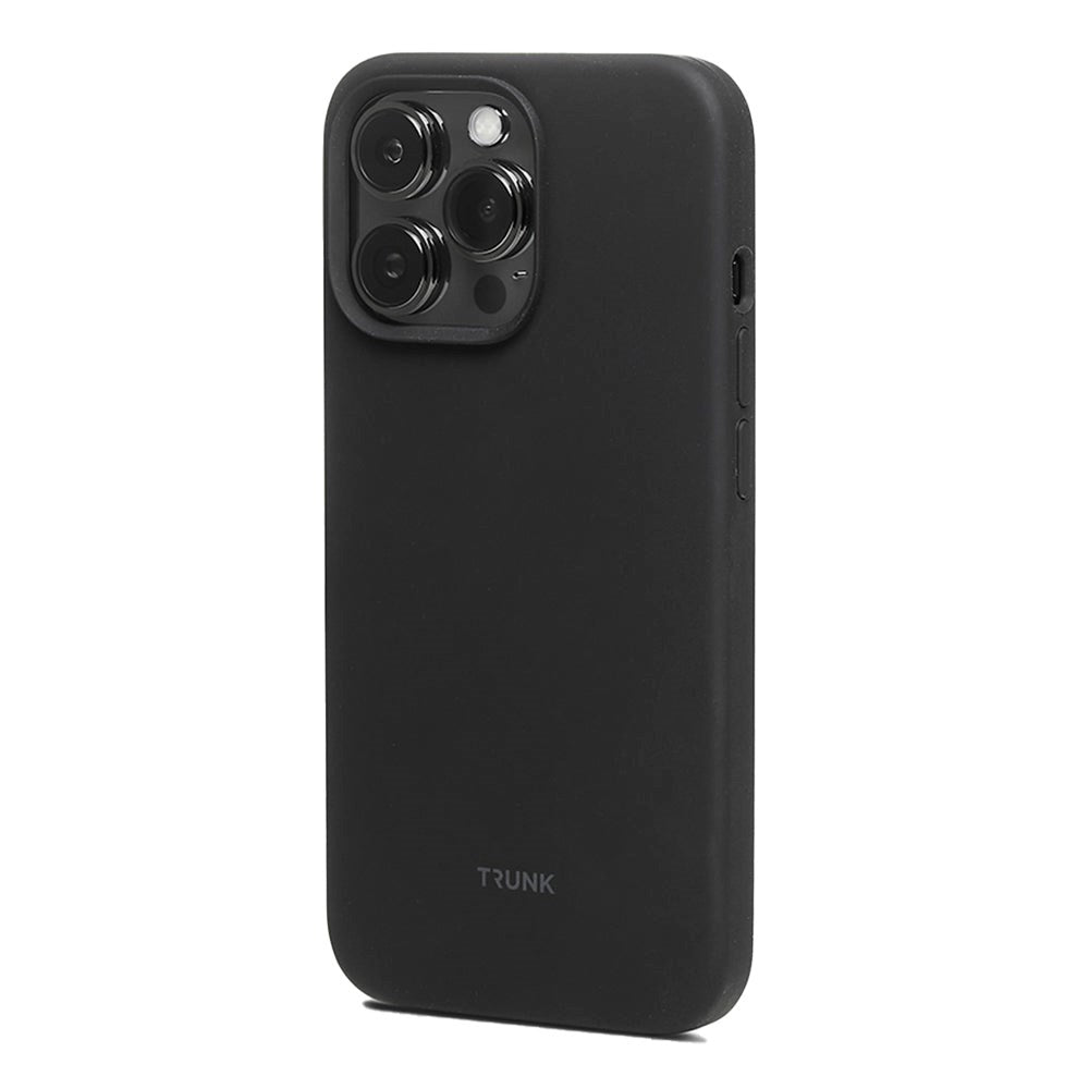 iPhone 13 Pro Trunk Silikone Bagside Cover - Black