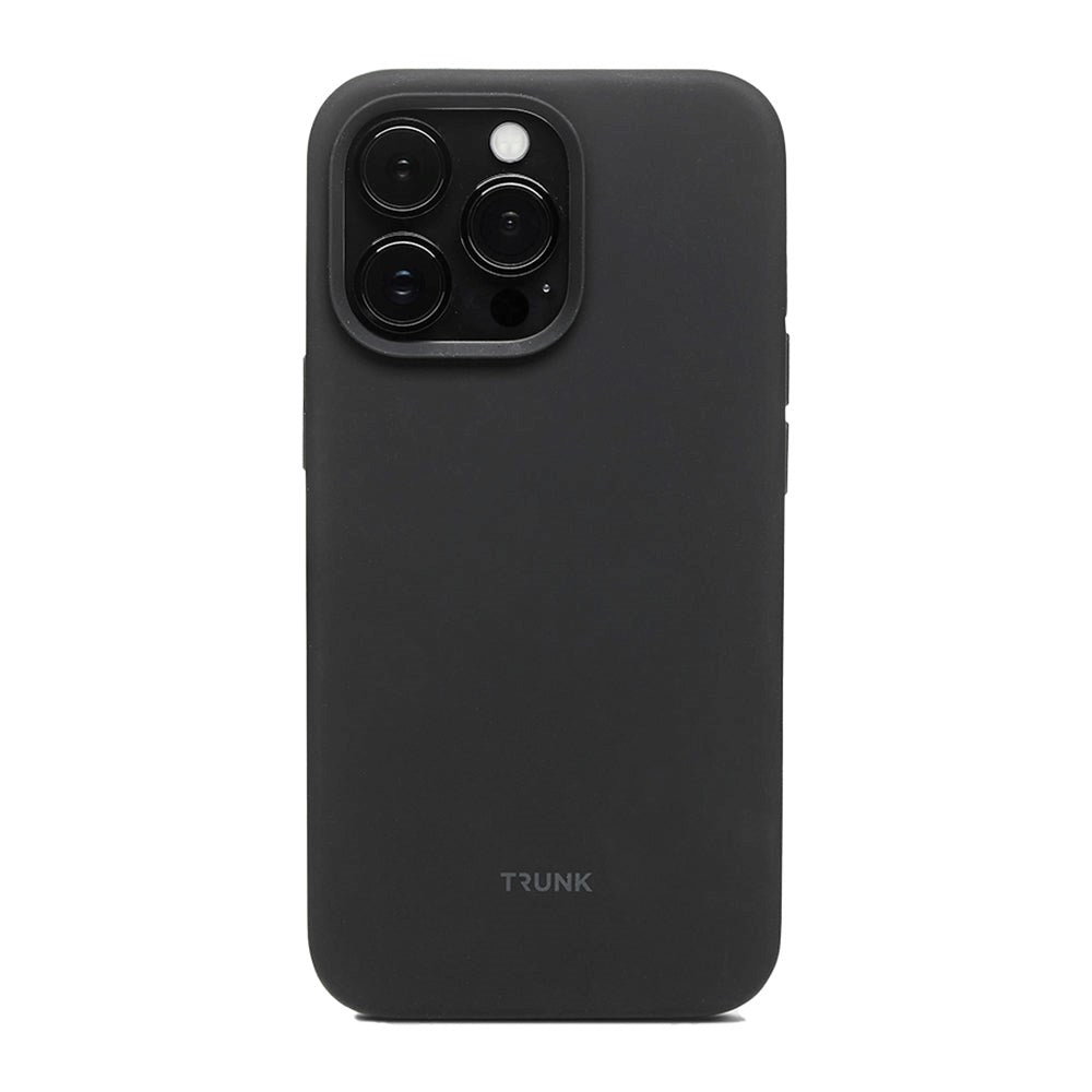 iPhone 13 Pro Trunk Silikone Bagside Cover - Black