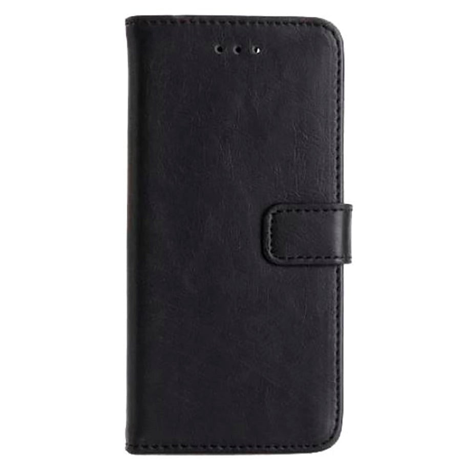 iPhone SE (2022/2020)/8/7 Wallet Læder Cover m. Pung Sort