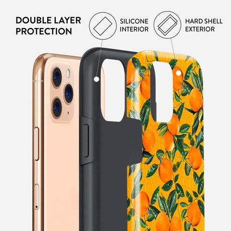 Burga iPhone 11 Pro Tough Fashion Cover - Orange Lemonade