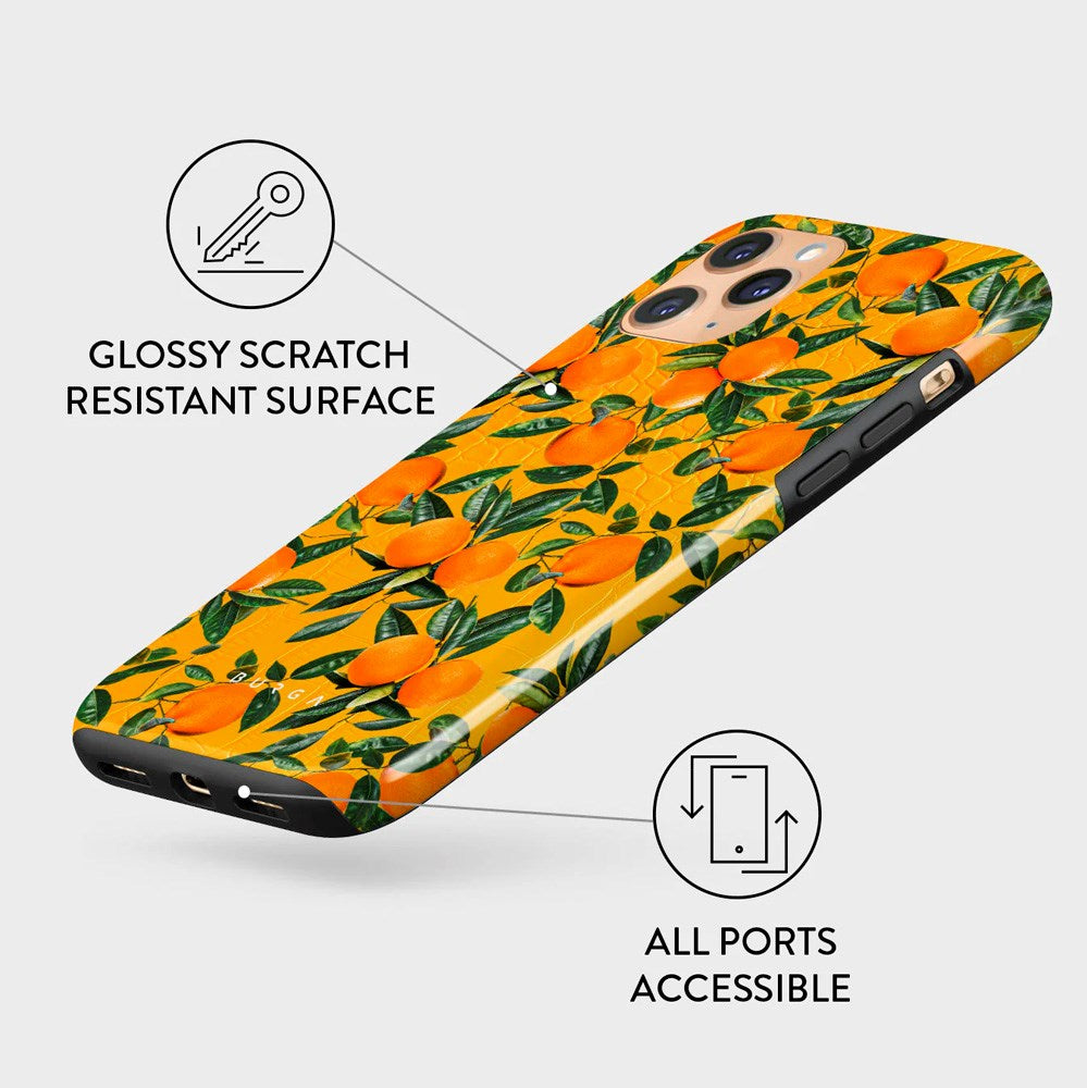 Burga iPhone 11 Pro Tough Fashion Cover - Orange Lemonade