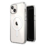 Speck iPhone 14 Presidio Perfect-Clear Case - Magsafe Kompatibel - Gennemsigtig