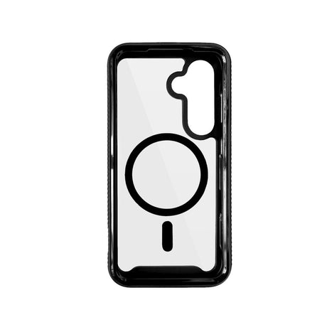 Samsung Galaxy S26+ (Plus) Spello Mag+ Rugged Cover - MagSafe Kompatibel - Gennemsigtig / Sort