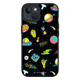 iPhone 13 RhinoShield SolidSuit Håndværker Cover m. Rick and Morty - Space Pattern