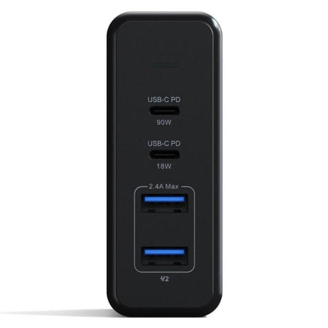 Satechi USB-C 108W Dual PD Travel Charger - Space Grey