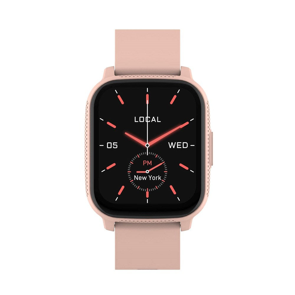 Denver SWC-184 Bluetooth Smartwatch m. Indbygget Sundhedssporing - Lyserød