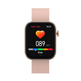 Denver SWC-185 Bluetooth Smartwatch med Indbygget Sundheds- & Sportstracker - Lyserød
