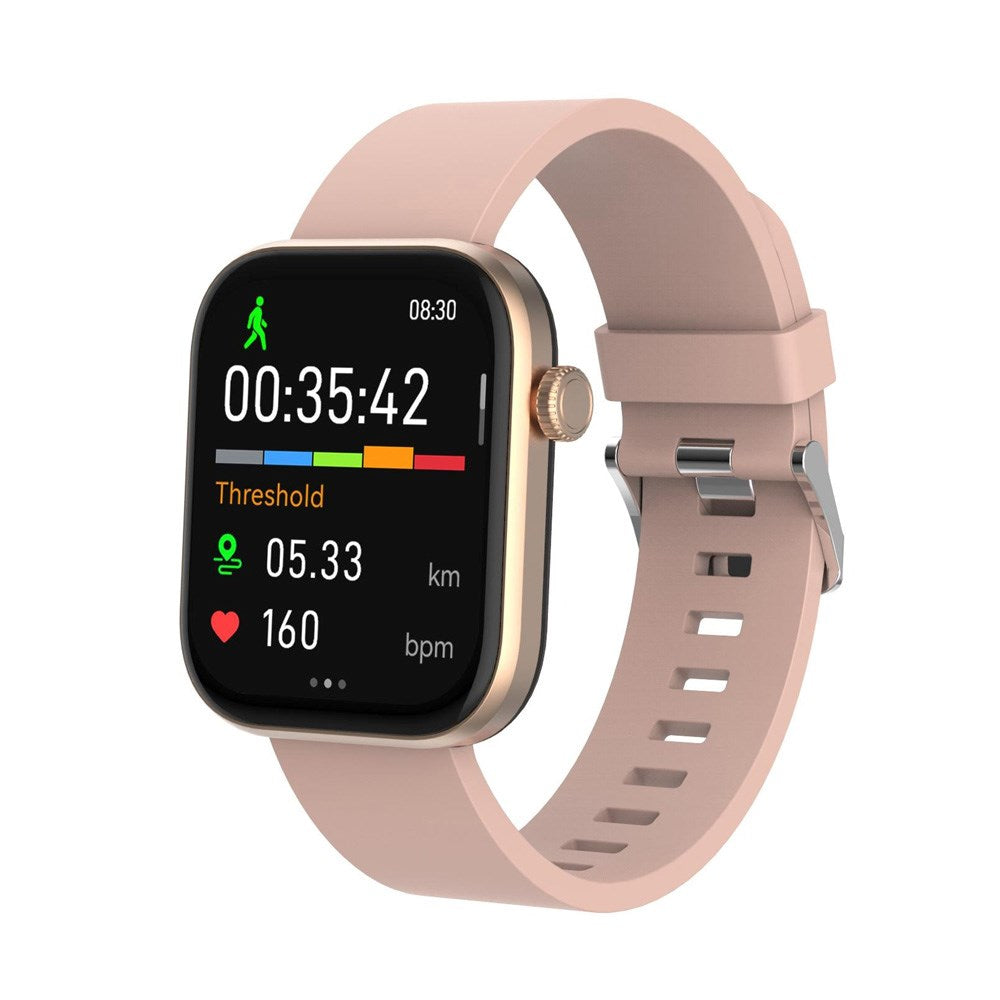 Denver SWC-185 Bluetooth Smartwatch med Indbygget Sundheds- & Sportstracker - Lyserød