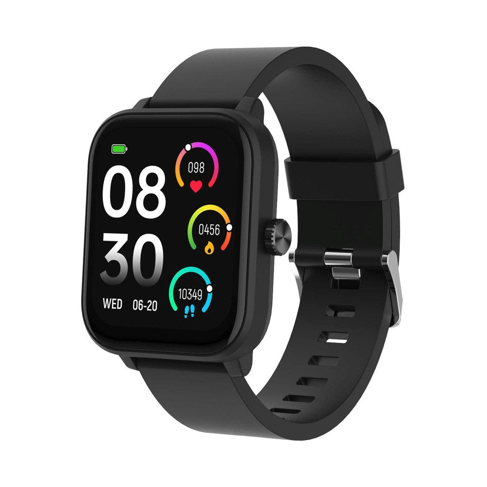Denver SMG-155 Bluetooth Smartwatch med Indbygget Sundhedssporing - Sort