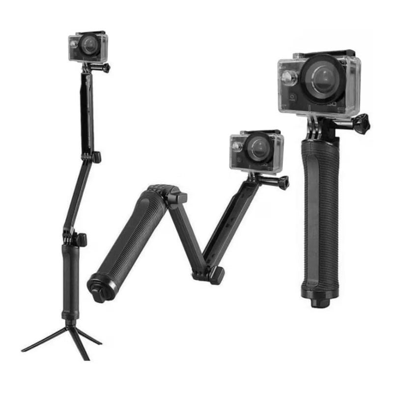 AKASO Foldbar Selfie Stang - Sort