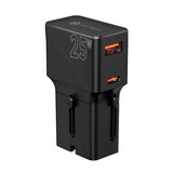 Rejse Adapter EU/US/UK/AU 25W - Mobile Origin - Sort