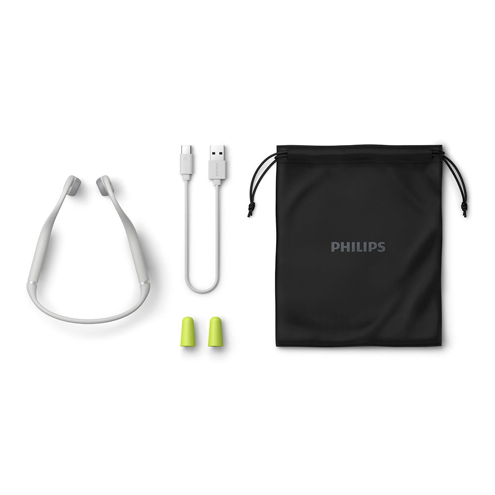 Philips Series 4000 Bluetooth Headset Open-Ear til Børn m. Lydbegrænser - Hvid