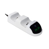 White Shark TAKEDOWN PS5 Controller Ladestander - Hvid