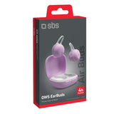 SBS - True Wireless - In-Ear Høretelefoner - Lyserød